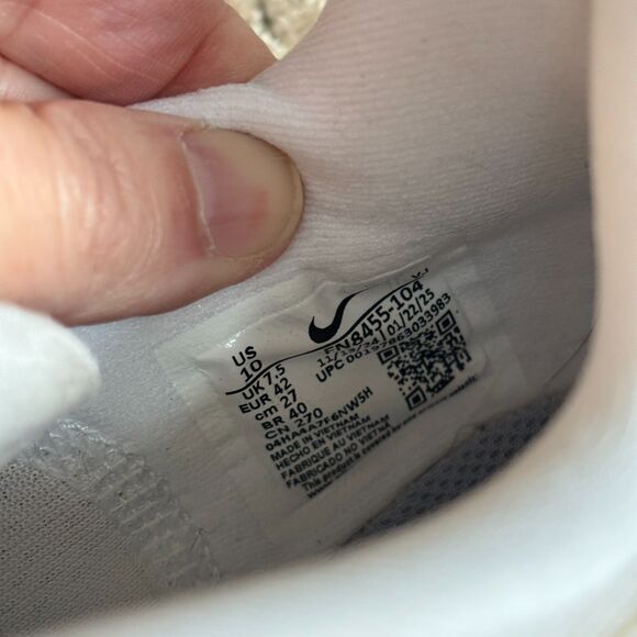 Nike Zoom Fly 6 Running Shoes Sneakers Women's 10  White Black Racing FN8455-104 - Picture 7 of 11